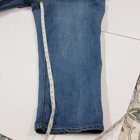Est 1948 Denim Jeans, Women 16 Curvy, Blue Denim, Straight Leg, Cotton Blend,GUC - Picture 11 of 12